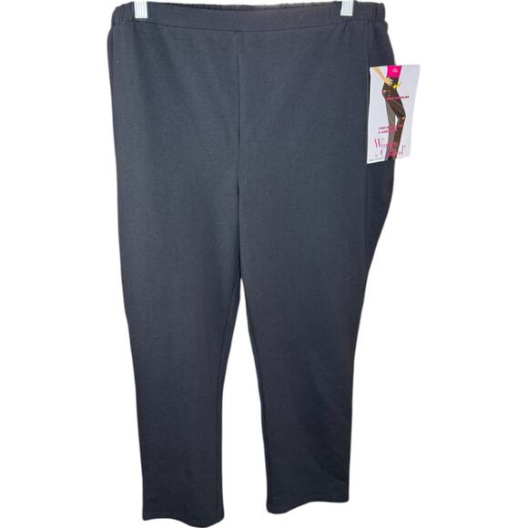 Woman with Control Wardrobe Warrier 2-Piece Traverler Set Safari/Black 1X PETITE - Picture 15 of 16